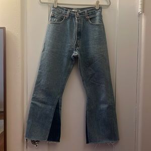 ReDone x Levis Leandra Flare jeans